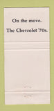 Matchbook Cover - Rod Smith Chevrolet Quincy IL WORN 30 Strike