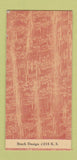 Matchbook Cover - Stock Design SAMPLE Woody 30 Strike