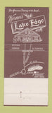 Matchbook Cover - Werner's Lake Edge Restaurnt Watchung NJ 30 Strike