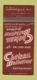 Matchbook Cover - Chateau Belleview Tannersville NY 30 Strike
