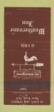 Matchbook Cover - Weathervane Inn New York City 30 Strike