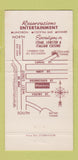 Matchbook Cover - Ponte's New York City restaurant WEAR 30 Strike
