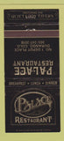 Matchbook Cover - Palace Restaurant Durango Colorado 30 Strike
