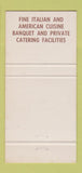 Matchbook Cover - Roman Terrace Restaurant Farmington Hills MI 30 Strike