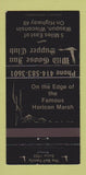 Matchbook Cover - Wild Goose Supper Club Waupun WI 30 Strike