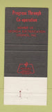 Matchbook Cover - Gresco Georgia Rural Electric Reynolds GA 30 Strike