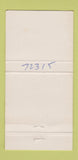 Matchbook Cover - K&K Travel Agency Paducah Dallas Texarkana  30 Strike