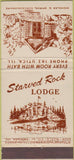 Matchbook Cover - Starved Rock Lodge Utica IL 21 Stick Feature