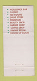 Matchbook Cover - Stockmen's Hotel Elko NV WEAR 30 Stick