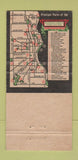 Matchbook Cover - Milwaukee County Parks girlie WI 30 Strike