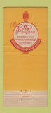 Matchbook Cover - Betty's Restaurant Miami FL girlie 21 Strike Feature