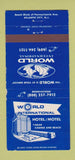 Matchbook Cover - World International Hotel Atlantic City NJ WEAR 30 Strike