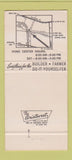 Matchbook Cover - John Myers Son Paint Hardware York Dallastown PA 30 Strike