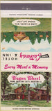 Matchbook Cover - Wagon Wheel Rockton IL Land O Lakes WI 30 Strike