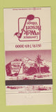 Matchbook Cover - Lawrence Welk Resort Village Escondido CA 30 Strike