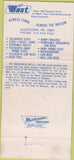 Matchbook Cover - Bast trucking oversize load Allentown PA WORN 30 Strike