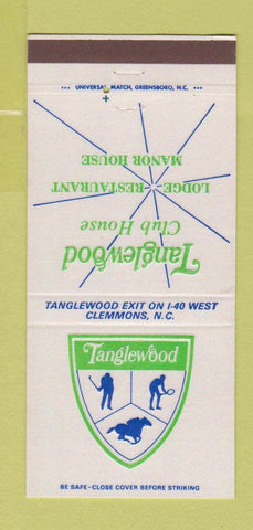 Matchbook Cover - Tanglewood Club House Clemmons NC 30 Strike