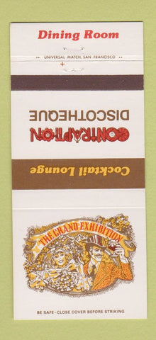 Matchbook Cover - Grand Exhibition Disco Sheraton San Francisco CA 30 Strike