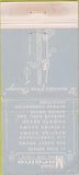 Matchbook Cover - hotel Moraine Highland Park IL WORN 30 Stick