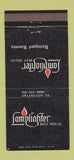 Matchbook Cover - Lamplighter Beef House Arlington VA 30 Strike