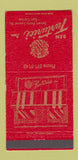 Matchbook Cover - Ben Turturici San Carlos CA 30 Strike