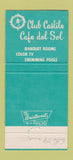Matchbook Cover - Quality Motor Hotel Dallas TX 30 Strike