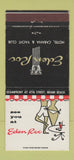 Matchbook Cover - Eden Roc Hotel Miami Beach FL 30 Strike