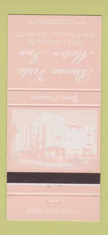 Matchbook Cover - Buena Vista Motor Inn San Francisco CA 30 Strike