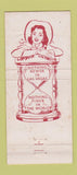 Matchbook Cover - Sands Hotel Casino Las Vegas NV 21 Strike Feature