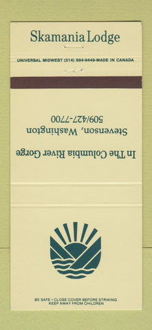 Matchbook Cover - Skamania Lodge Stevenson WA 30 Strike