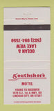 Matchbook Cover - Southshore Motel Lincoln City OR 30 Strike