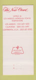 Matchbook Cover - New Otani Hotel Los Angeles CA 30 Strike