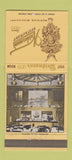Matchbook Cover - Weidmann's Restaurant Meridian MS 30 Strike