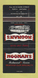 Matchbook Cover - Noona's Restaurant Perth ON WEAR 30 Strike
