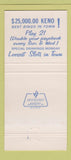 Matchbook Cover - Silver Nugget Casino Las Vegas NV 30 Strike