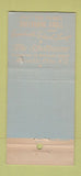 Matchbook Cover - The Shelburne Atlantic City NJ WORN 30 Stick