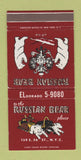 Matchbook Cover - Russian Bear New York City 30 Strike