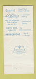 Matchbook Cover - Wedgwood Pavilion Buffet Restaurant Atlantic City NJ 30 Strike