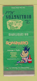 Matchbook Cover - Burlington Hotel Washington DC Sombrero #1 30 Strike