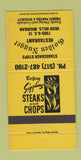 Matchbook Cover - Golden Nugget Restaurant Irish Hills MI 30 Strike