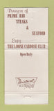 Matchbook Cover - Great American Railroad Oklahoma City OK 30 Strike