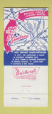 Matchbook Cover - El Sombrero Motor Courts Dallas TX 30 Strike