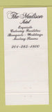 Matchbook Cover - Rod's 1980's Restaurant Morris Township NJ 30 Strike