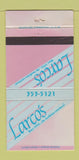 Matchbook Cover - Larco's Italian Restaurant Detroit? 30 Strike