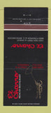Matchbook Cover - El Charro Mexican Houston TX 30 Strike