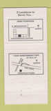 Matchbook Cover - El Charro Mexican Houston TX 30 Strike