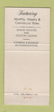 Matchbook Cover - Hotel Californian Fresno CA 30 Strike