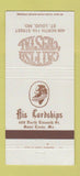 Matchbook Cover - Catfish & Crystal St Louis MO His Lordships 30 Strike