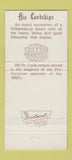 Matchbook Cover - Catfish & Crystal St Louis MO His Lordships 30 Strike