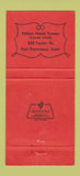 Matchbook Cover - Phil Lehr's Steakery San Francisco CA Hilton WEAR 30 Strike